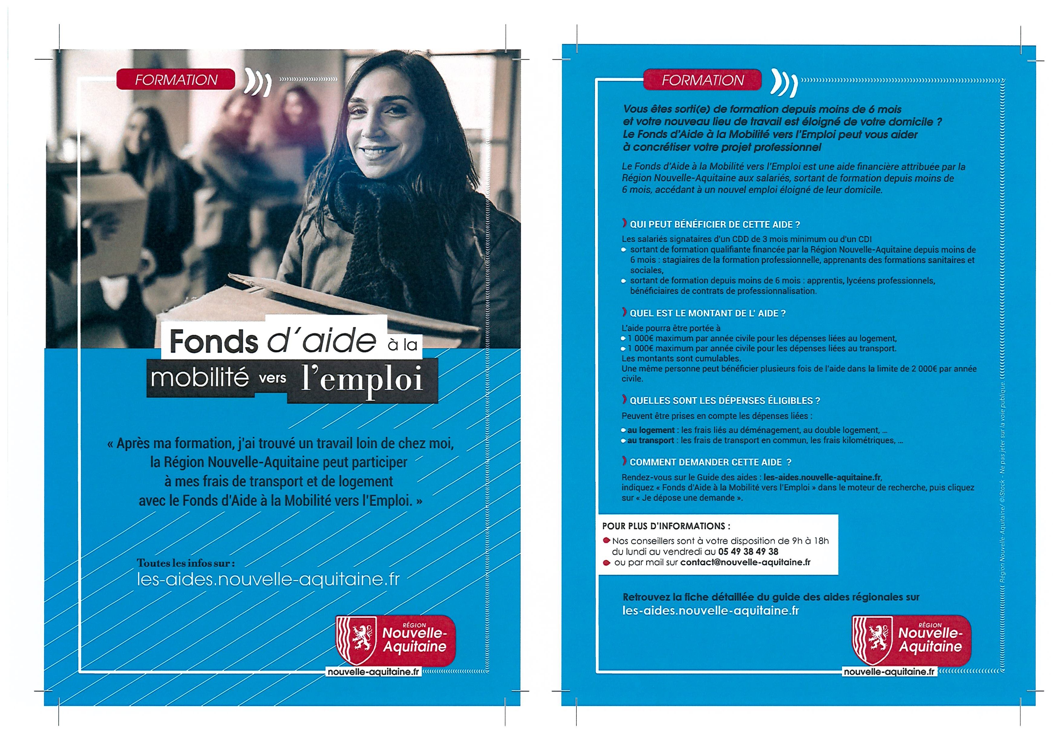 La région nouvelle aquitaine recrutement